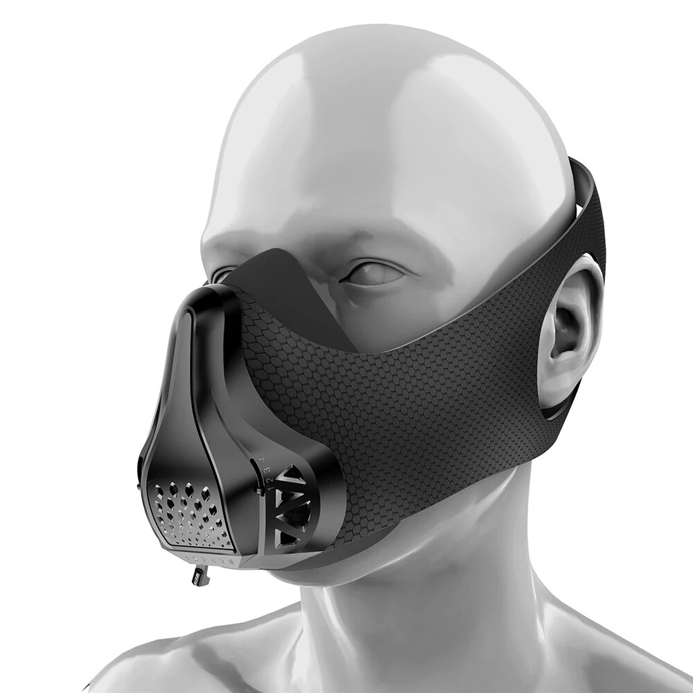 Sports Mask, Adjustable 48 Breathing Levels, Fitness Sports Endurance Training