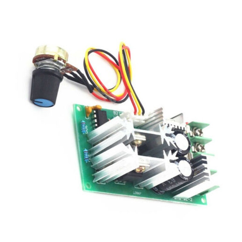 Knob Switch DC Motor Speed Controller DC10-60V Components Power Part Electrical