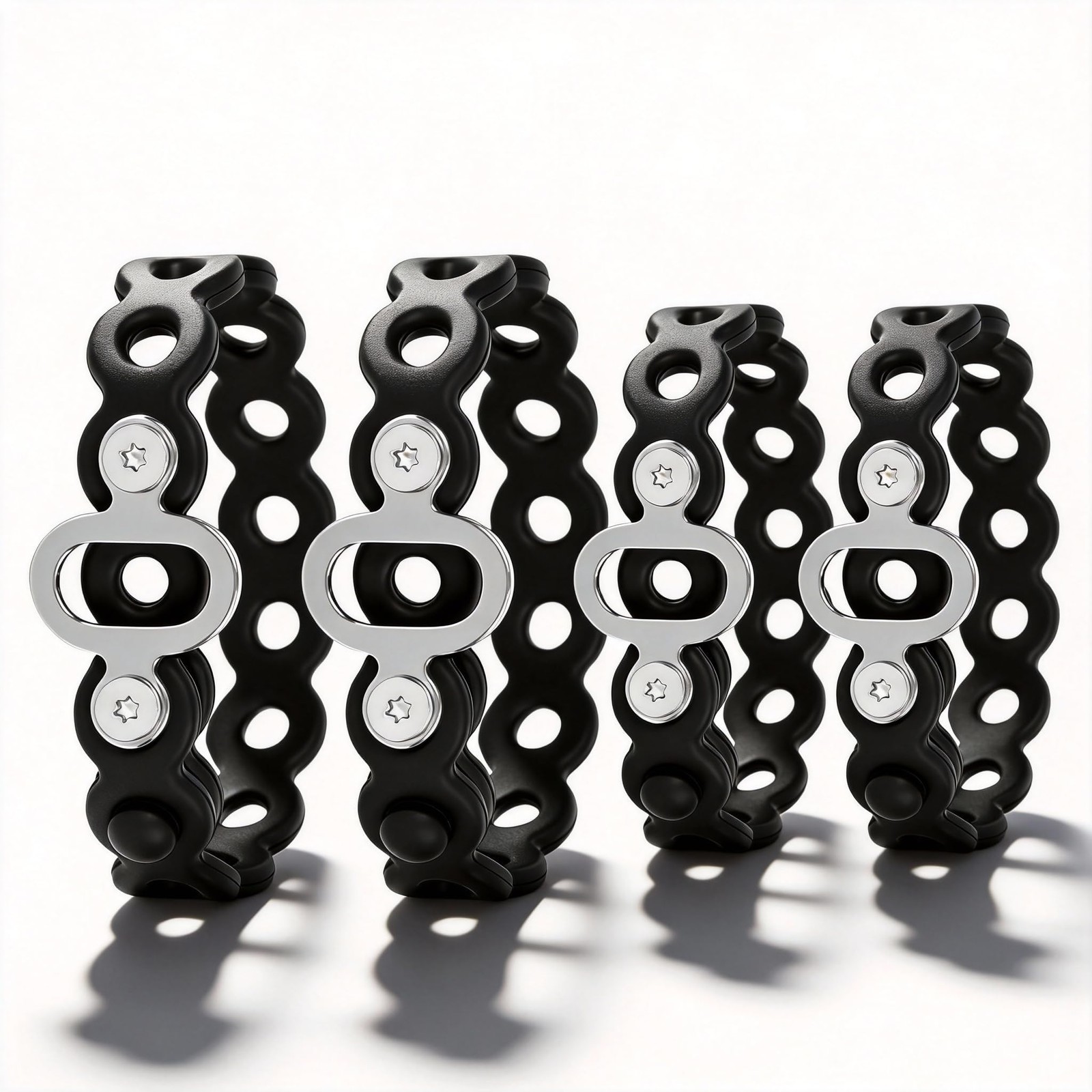 Modular Straps (4-Pack), Flexible Multi-Tool, Gear Strap for Outdoor Adventur...
