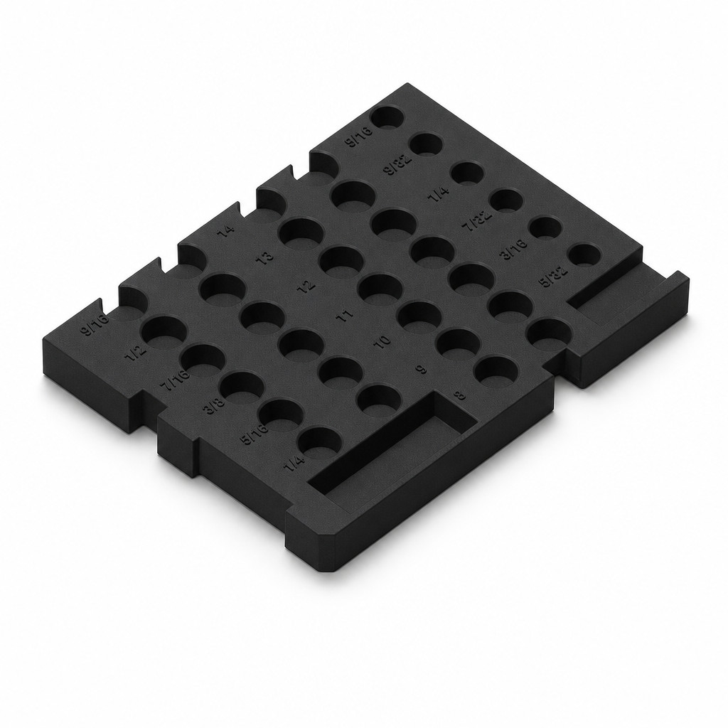 Organizer Insert 3 Drawer Socket for Milwaukee Packout