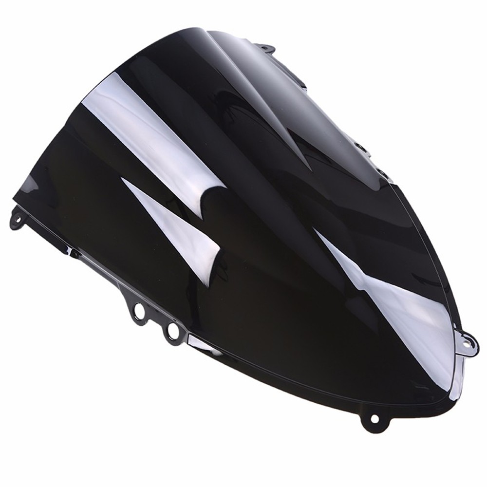 ABS Black Double Bubble Windscreen Windshield for Ducati 899 1199 All Years 2012
