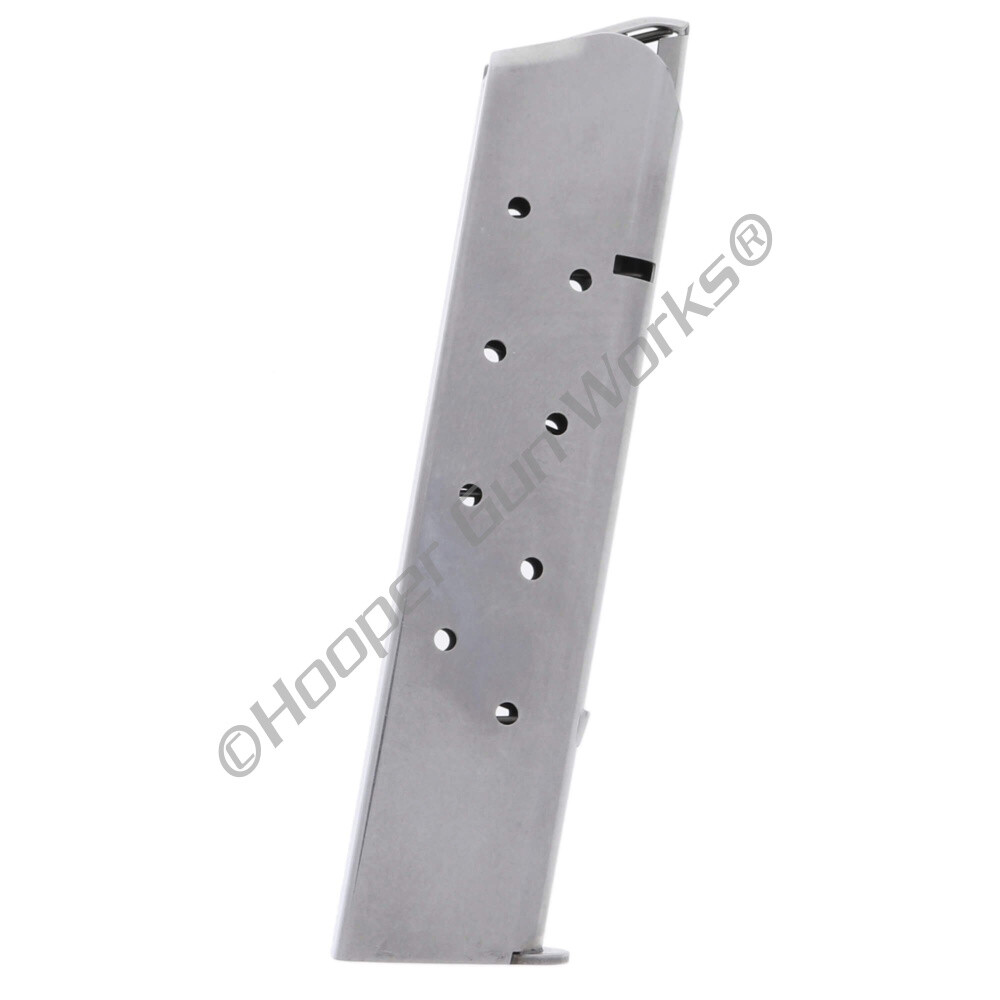 Metalform 1911 .45 ACP 10rd Magazine Full Size Stainless Steel 45.7107