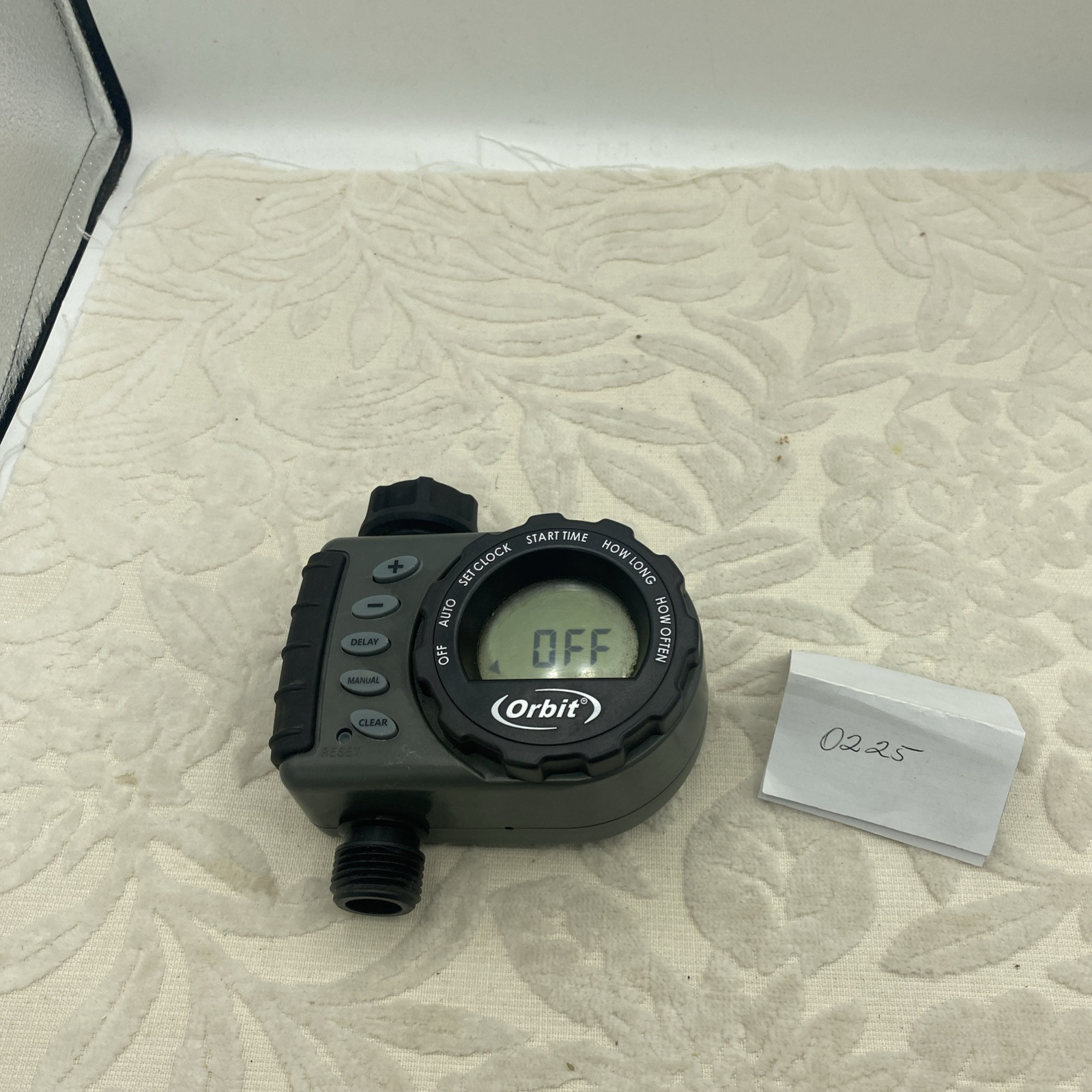 ORBIT 24600 sprinkler control maximum Operating Pressure 100 PSI