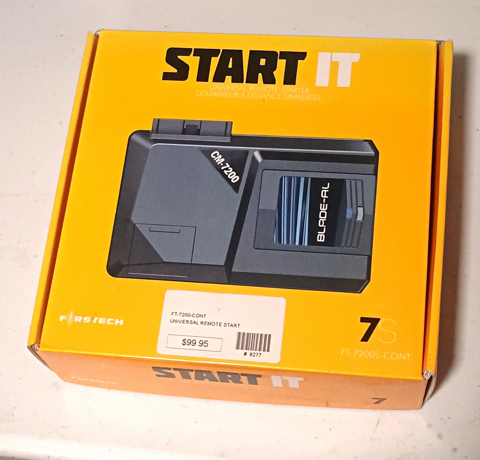 FirstTech universal remote start FT-7200S-CONT