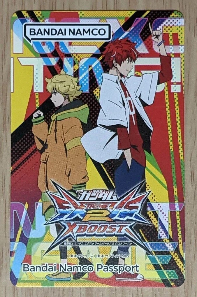 NEW Bandai Namco BANAPASSPORT Card Gundam Extreme Vs. 2 XBoost Passport