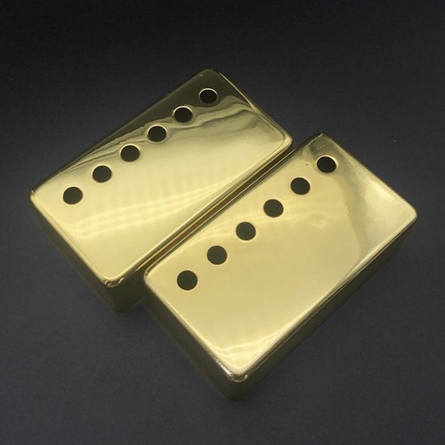 2 PACKS Copper Gold Humbucker Guitar Pickup Cover 50mm USA