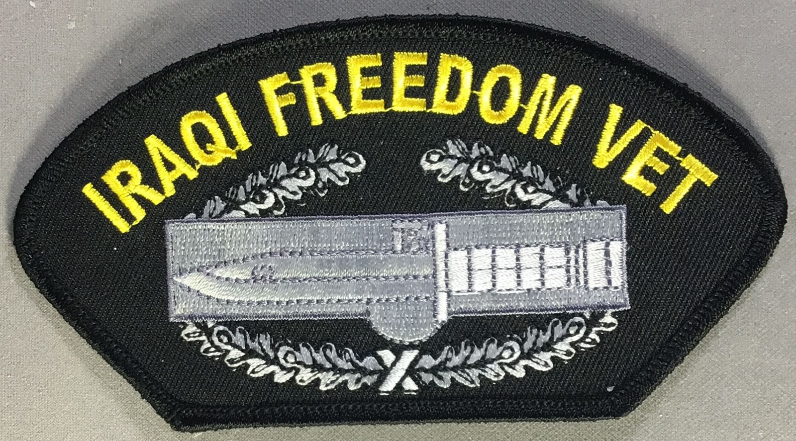 Iraqi Freedom Vet Morale licensed hat patch