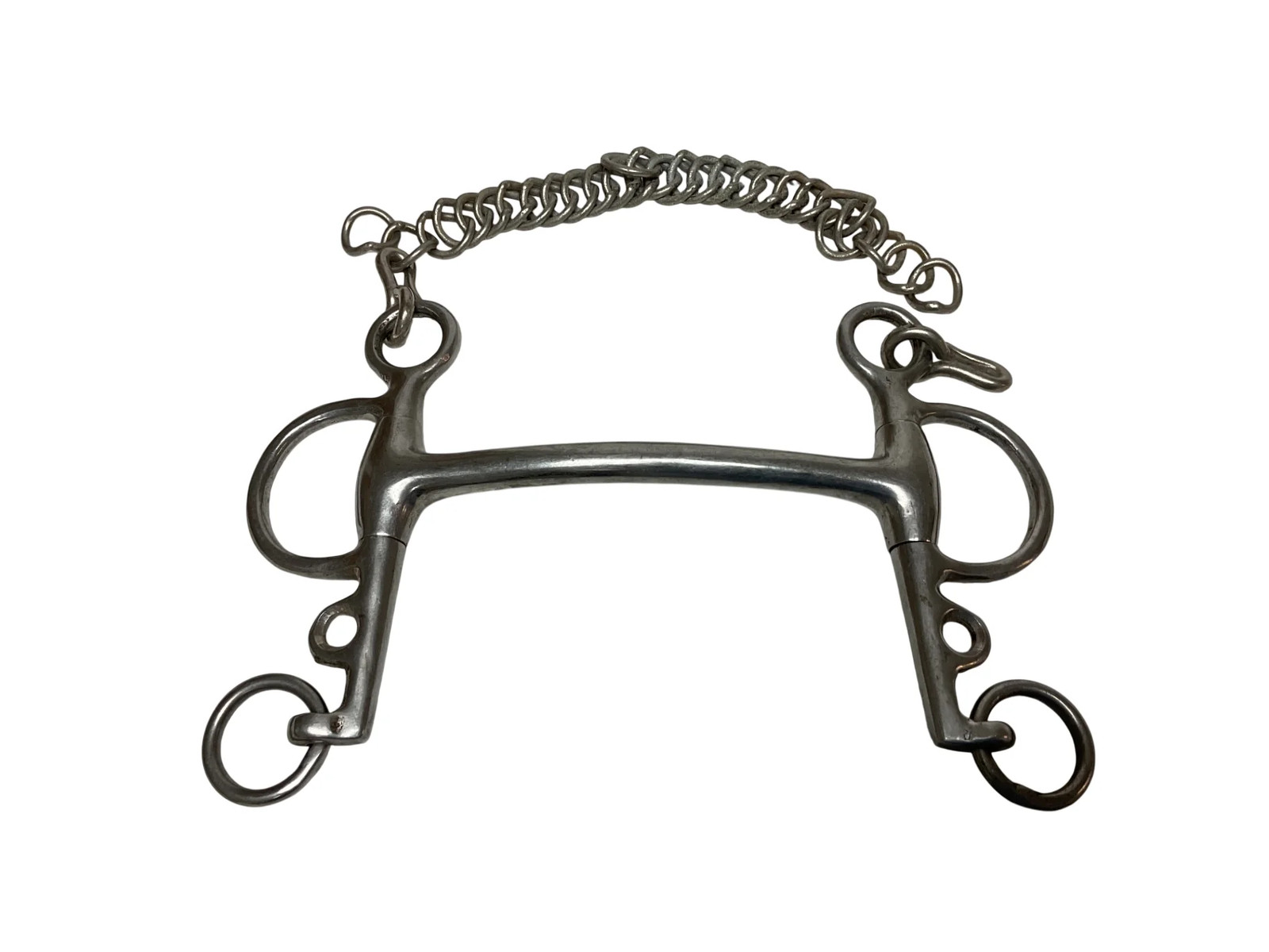 Curved Mullen Mouth Pelham Bit 5