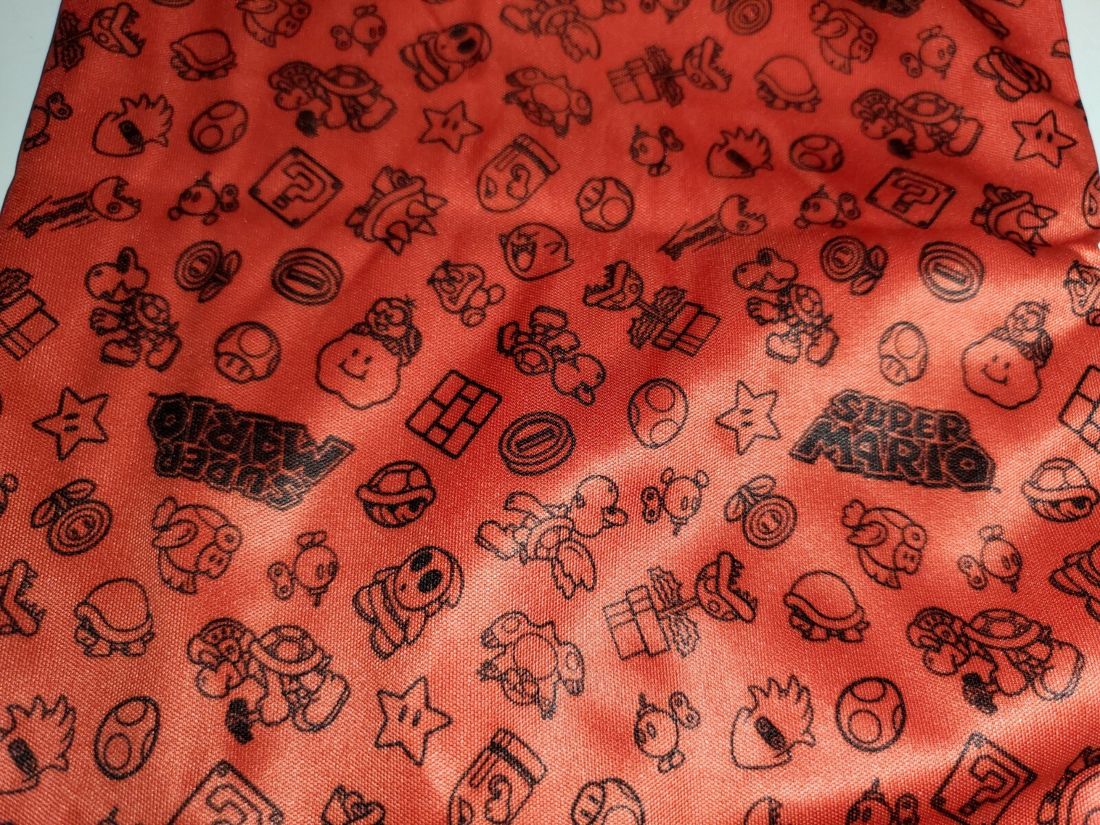 NEW MicroFiber Nintendo Super Mario Bag Sack Z4