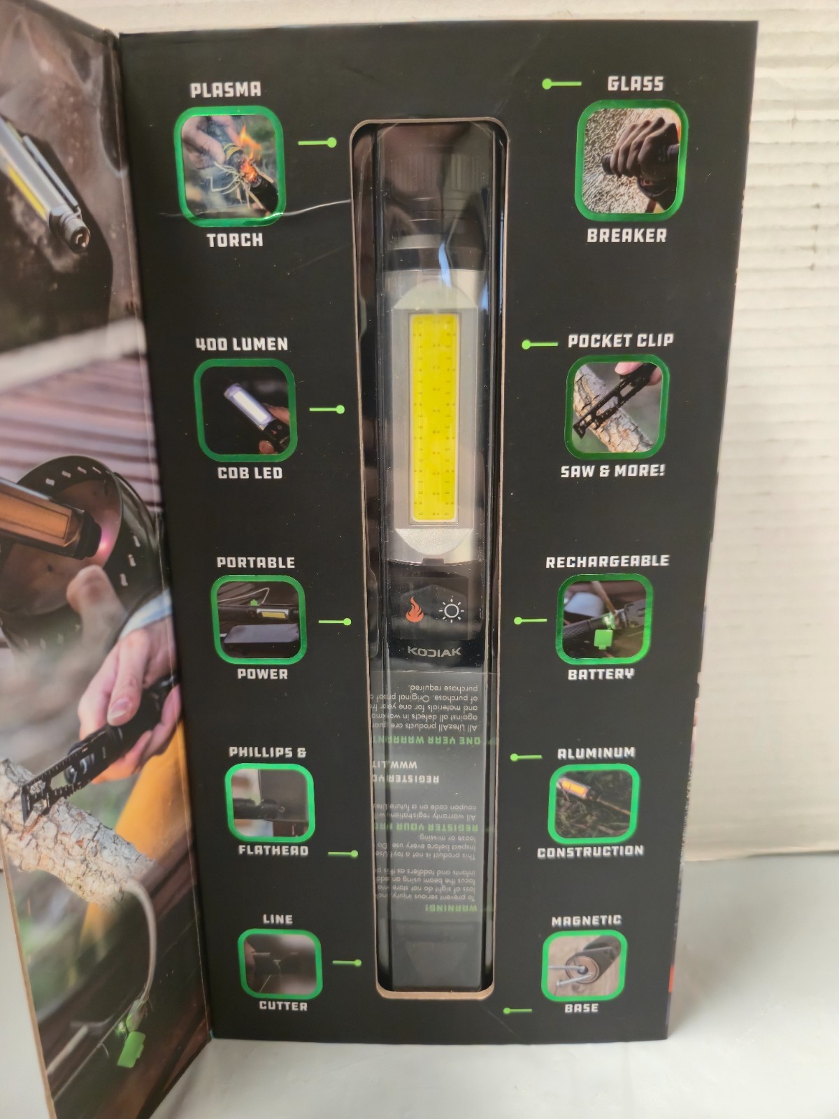 Kodiak Lighting Kommuter Plasma Torch and Utility Light
