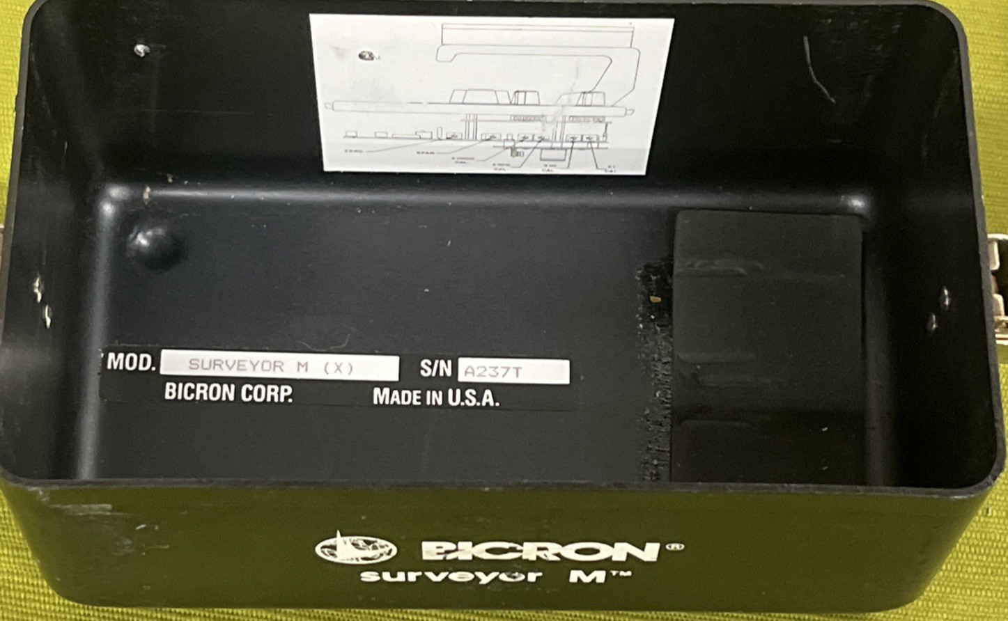 Bicron Surveyor Meter Model MX – Radiation Survey Meter- Fully Functional