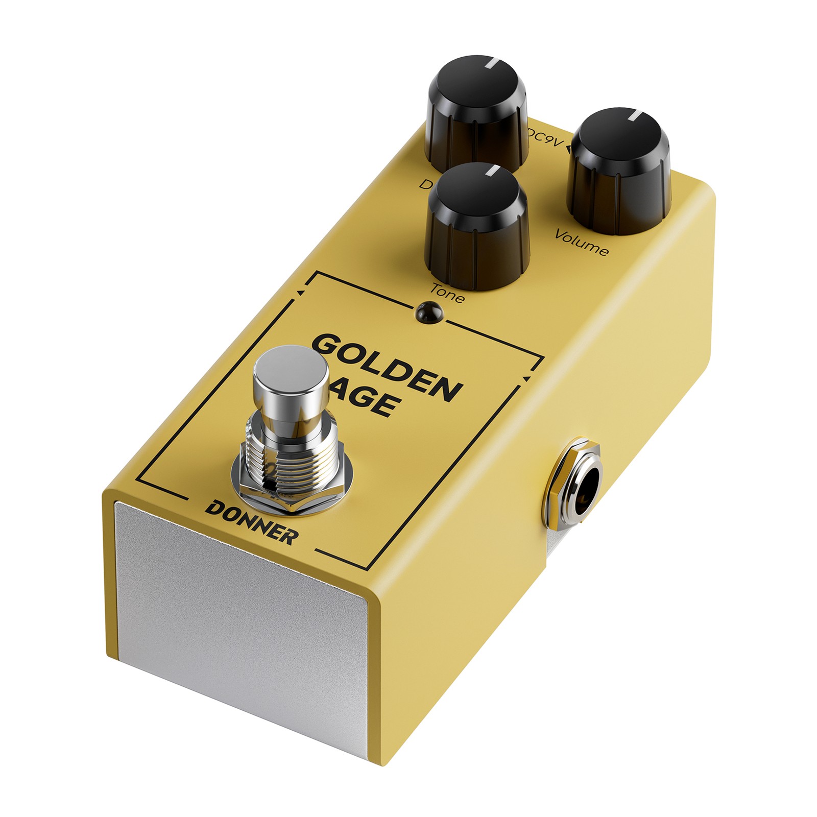 Donner Golden Age Overdrive Guitar Effect Pedal True Bypass Legendary 80's Drive