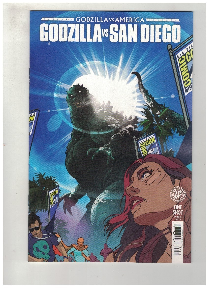 GODZILLA vs. AMERICA: SAN DIEGO #1 - WARD MAIN COVER A - ONE SHOT - IDW/2026