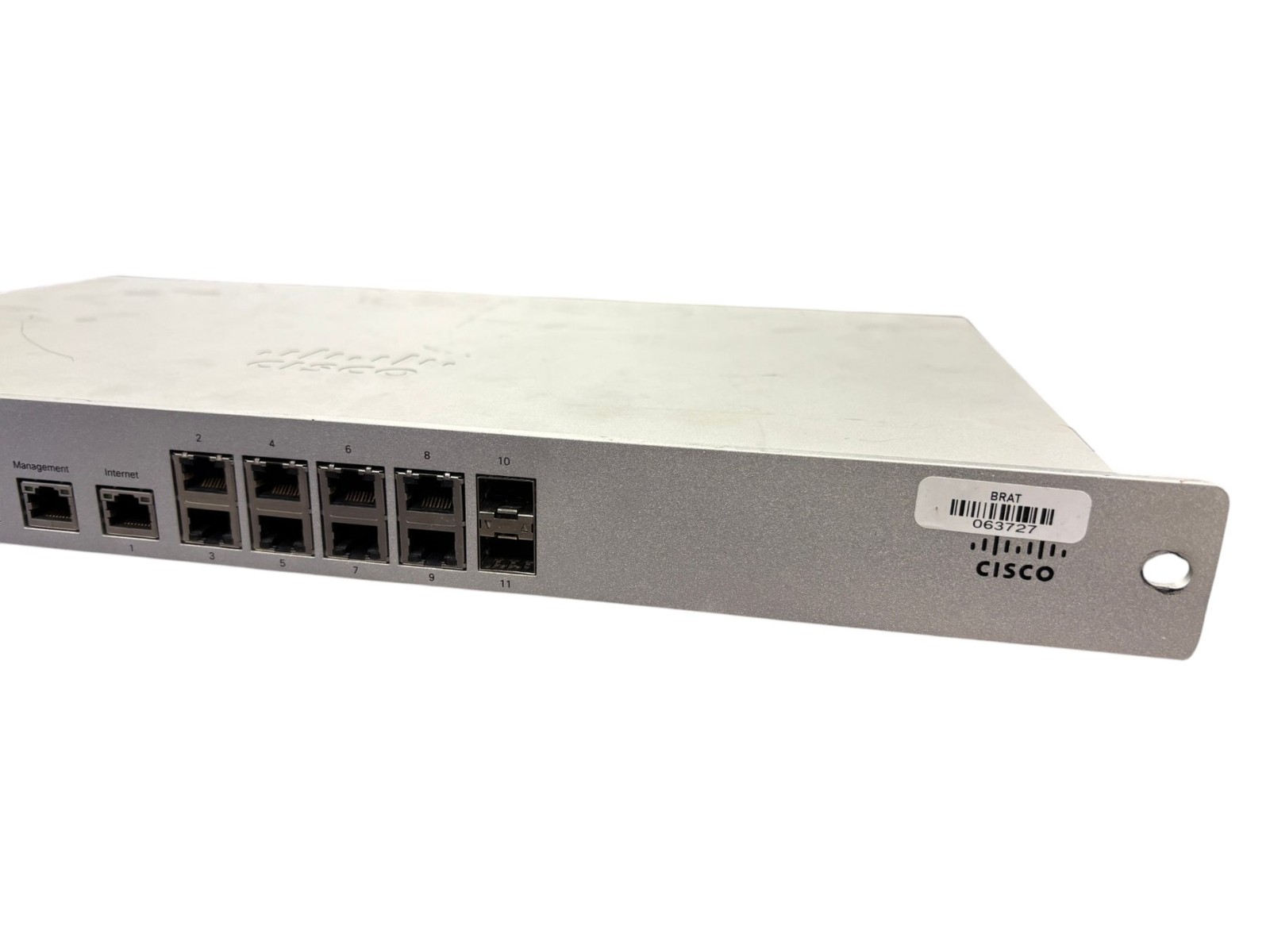 Cisco Meraki MX100-HW Cloud Managed Security Appliance Firewall - Unclaimed