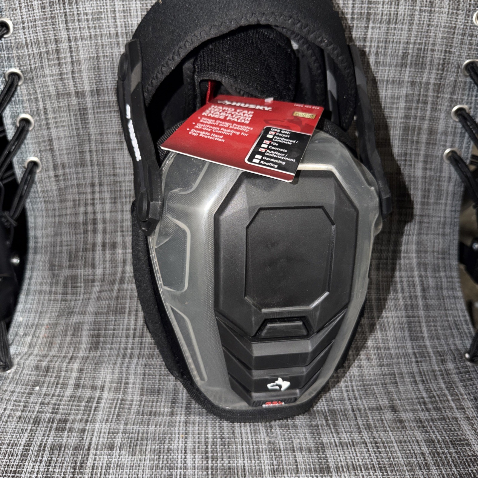 Husky - Hard Cap Gel/Foam Stabilizer Knee Pads – Model 1H-30512