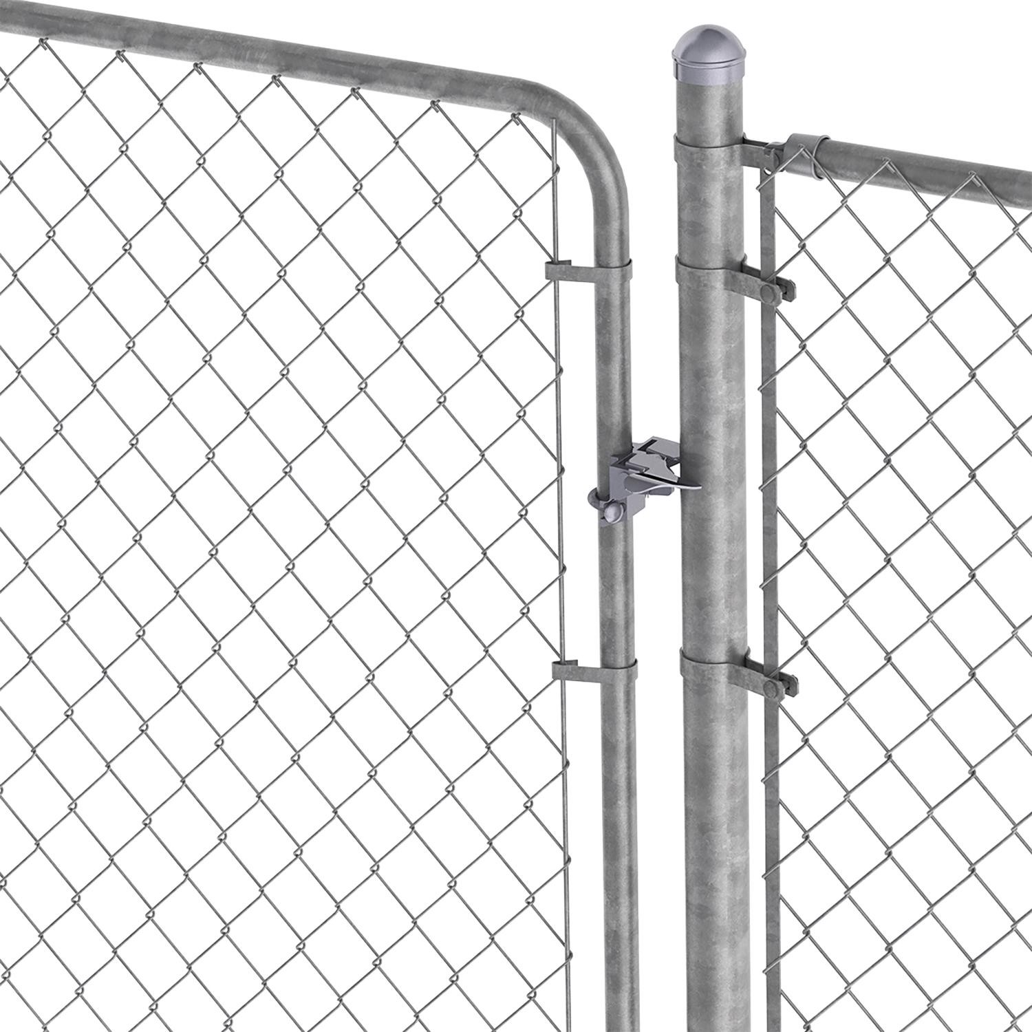 Yard Gard 328552C Aluminum Butterfly Latch 2.95 Hx5.11 W in. for 2-3/8 in. Post