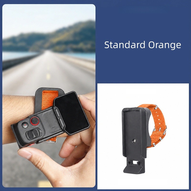 For Insta360 Luna Ultra Remote Control Protective Case w/ Adjustable Wrist Strap