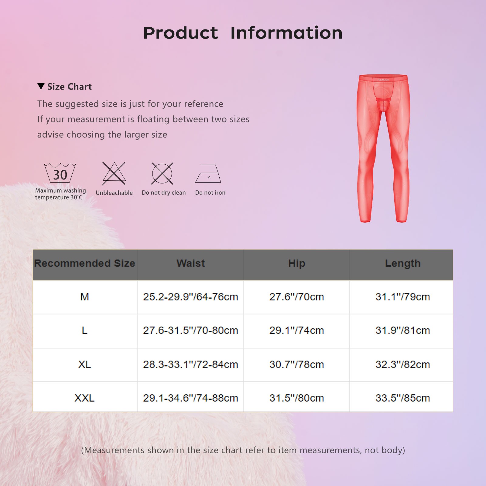 Men's Stretchy Sheer Yoga Leggings Bulge Pouch with Opening Elastic Waistband