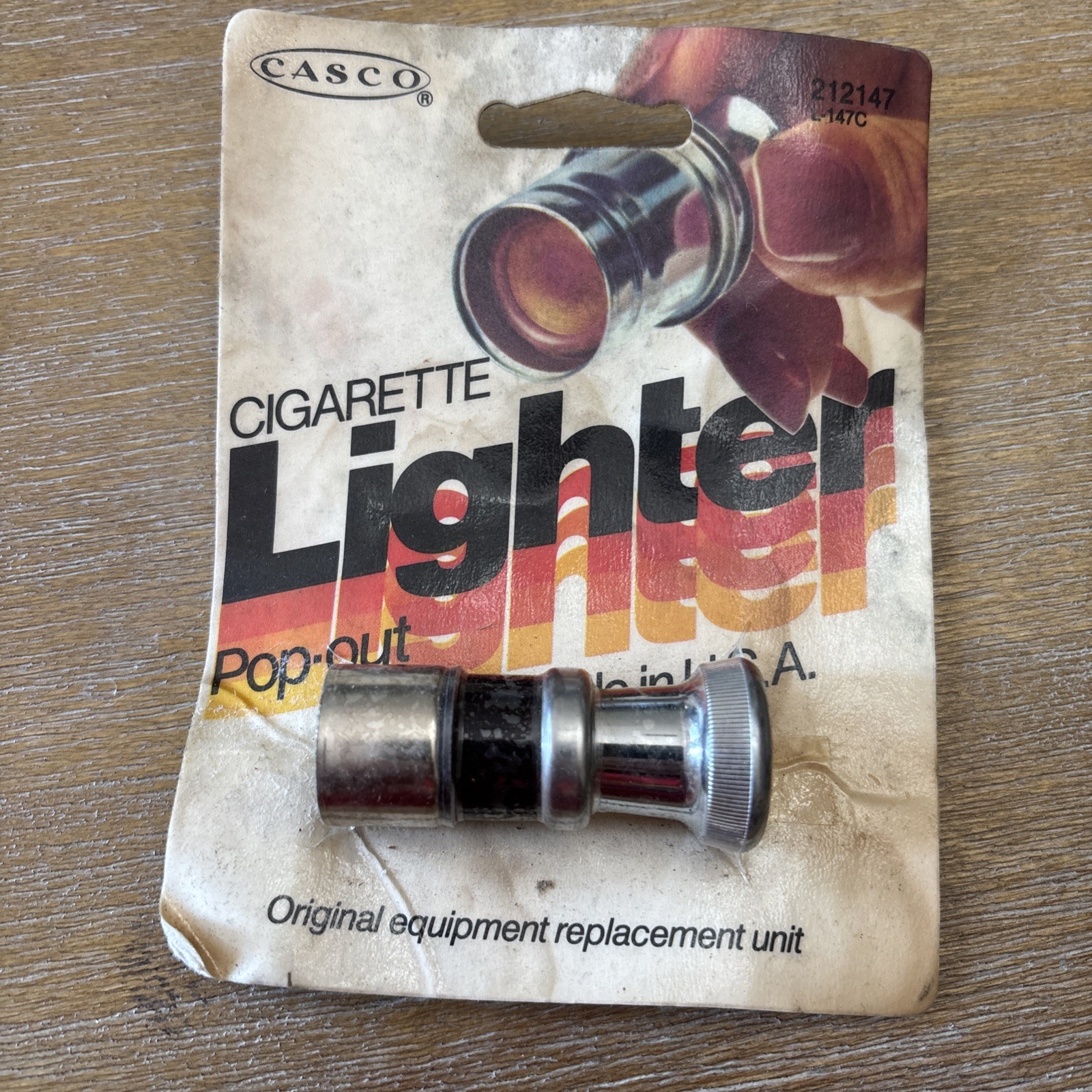 Casco Pop-Out Cigarette Lighter  - Fits Oldsmobile & Pontiac