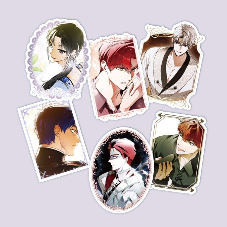 Webtoon MD [ Post-Possession Damage Control 누내빙 ] Die-Cut Sticker Set (DAON104)