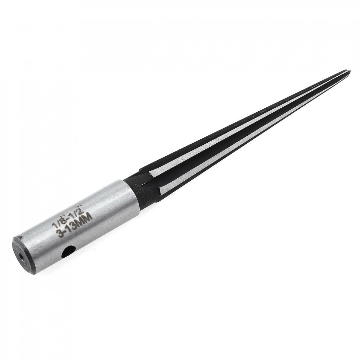 3-13mm Bridge Pin Hole Reamer Tapered 5-degree 6 Fluted Acoustic Guitar