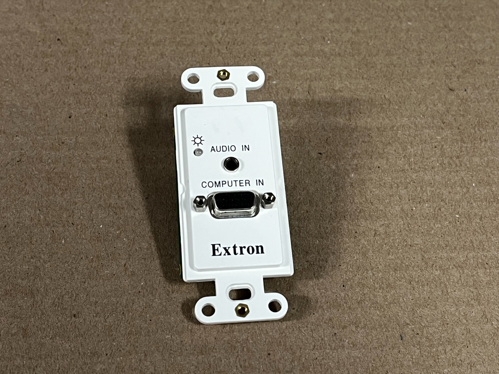 Extron PVT RGB D PoleVault VGA Video & Audio Input Wallmount