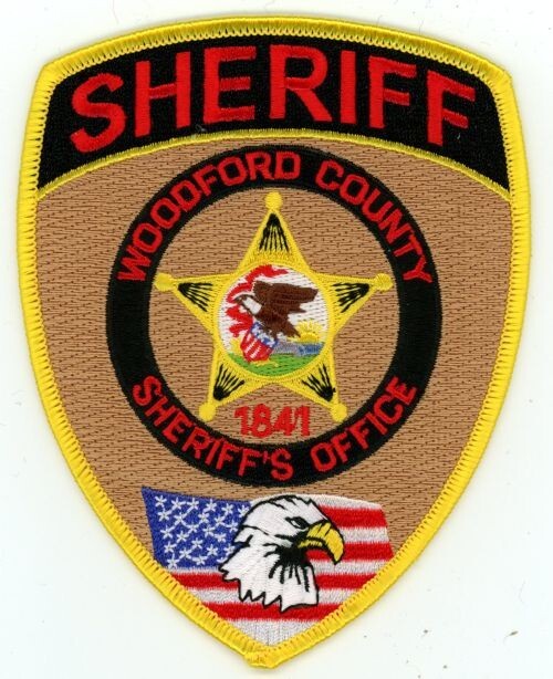 ILLINOIS IL WOODFORD COUNTY SHERIFF OFFICE NICE SHOULDER PATCH POLICE