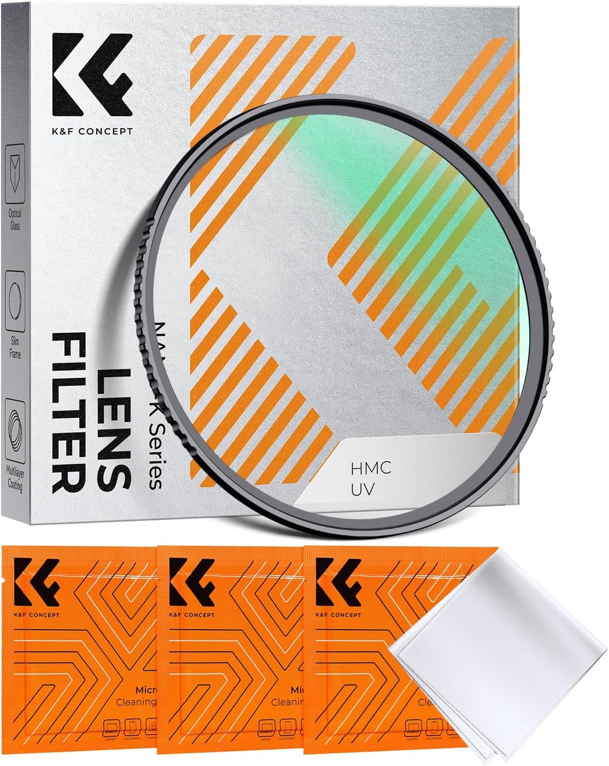 K&F CONCEPT MC UV Protection Lens Filter 37/43/46/49/52/55/58/62/67/72/77/82mm