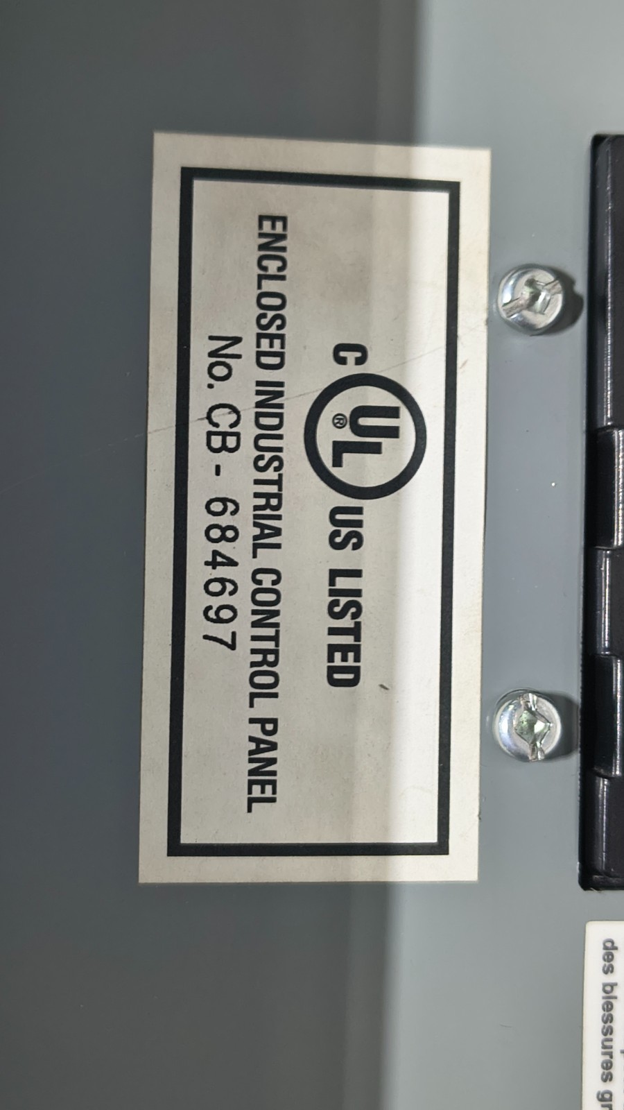 SQUARE D POWERLINK G3 NF3000G3 REMOTE MOUNT CONTROLLER 2000G3 120V