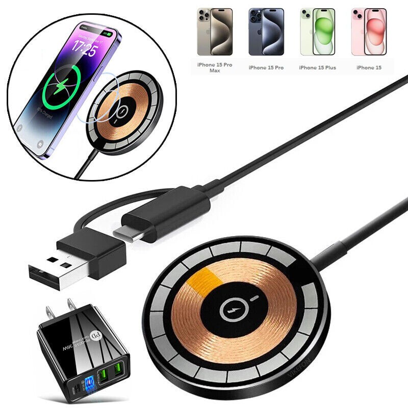 Fast Charging For Samsung S25 S24 Ultra S24 FE S23 S22 Wireless Charger Pad Mat