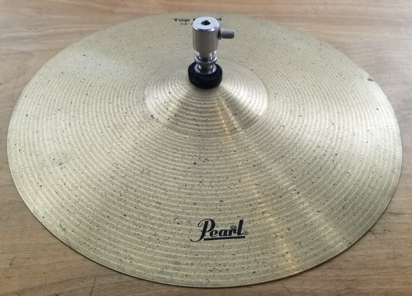 Pearl Hi-Hat Top 14” 35.5 cm Cymbal Musical Instrument Parts Used