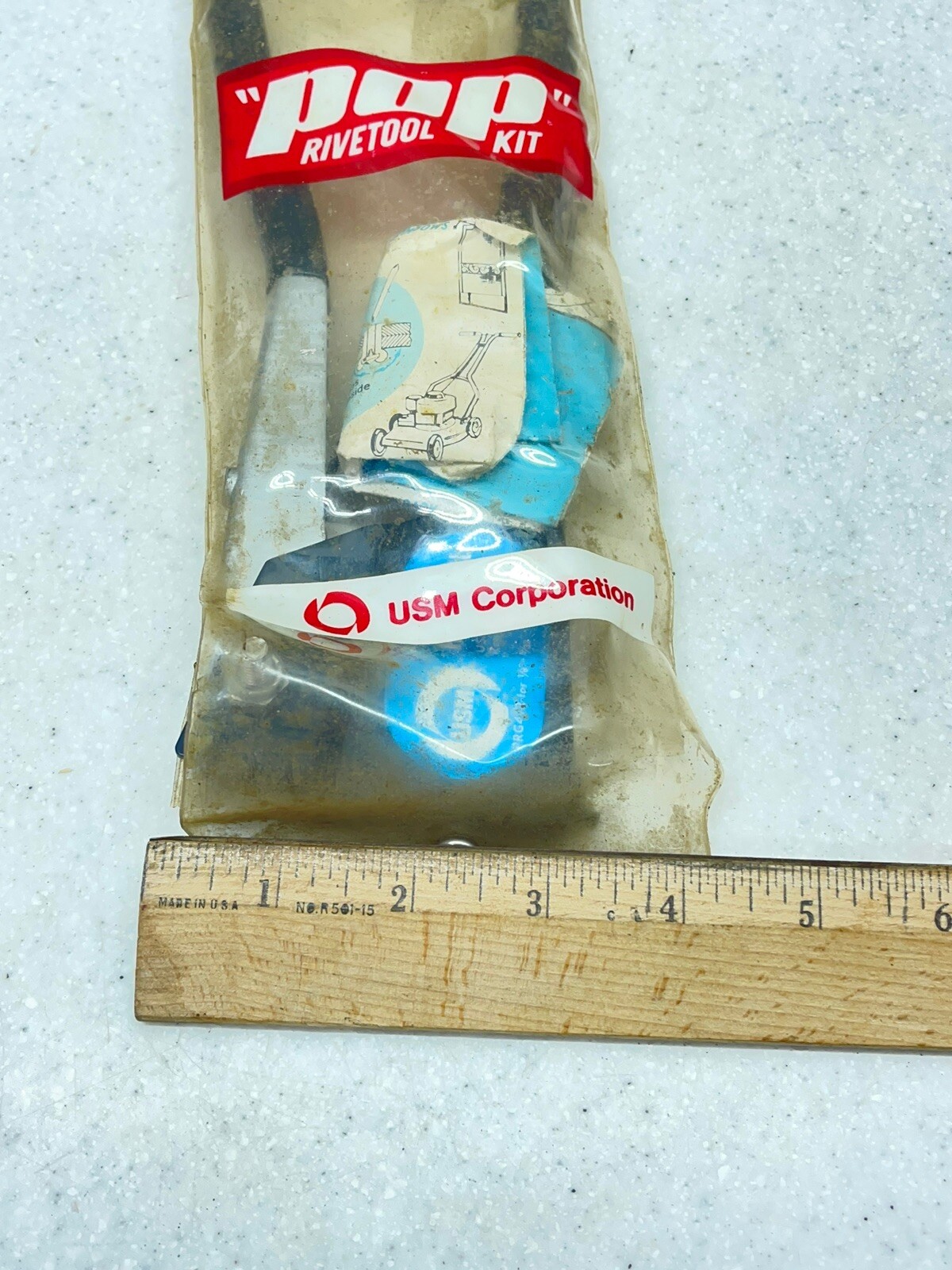 Hand Riveter Pop Rivet Tool Kit USM Corporation