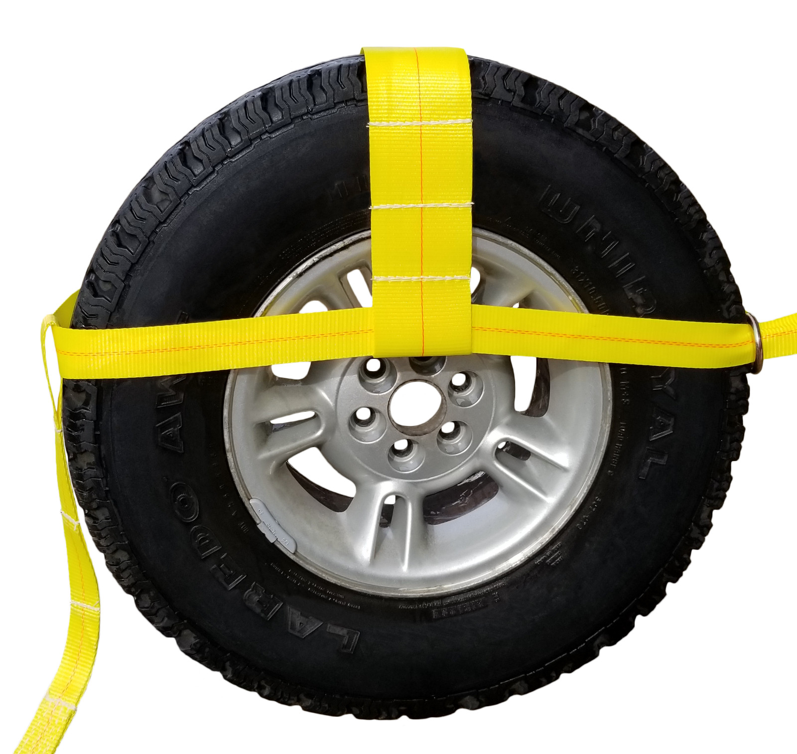 (1 pair) 13"-35" TOW DOLLY ADJUSTABLE STRAPS, CAR TRANSPORT TIE DOWN