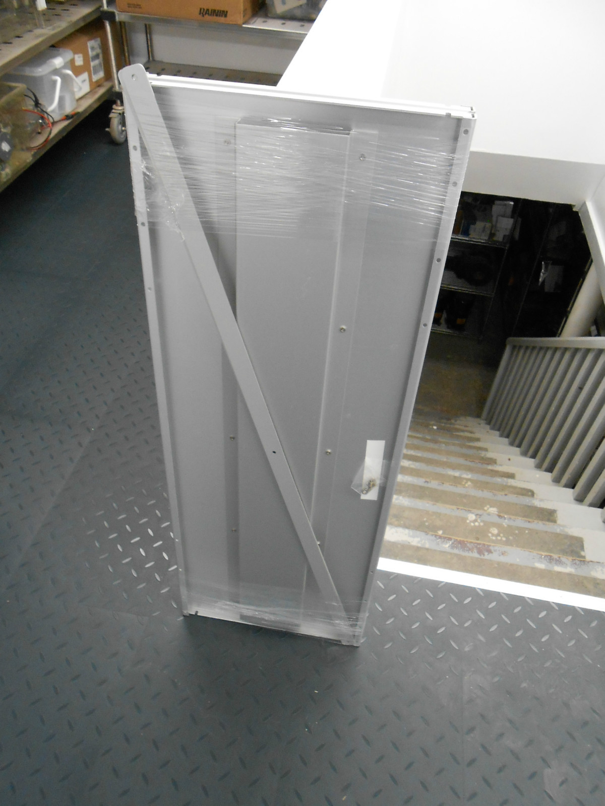 TWO GILSON SYSTEM WORKCENTER 13-3/4" X 37-1/2" SHELVES & CROSS BRACE