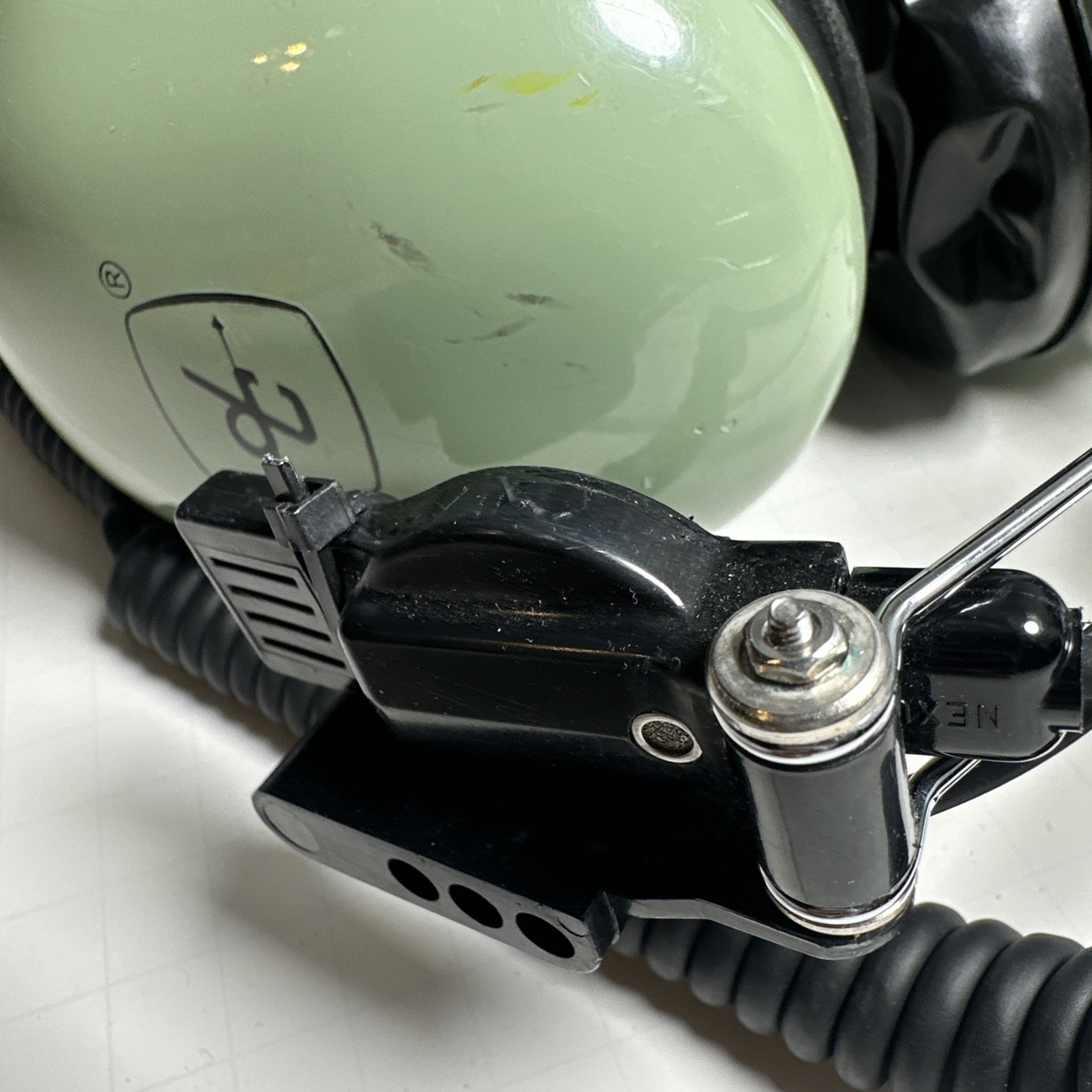 DAVID CLARK H10-76 AVIATION HEADSET UNTESTED PILOT For Parts untested