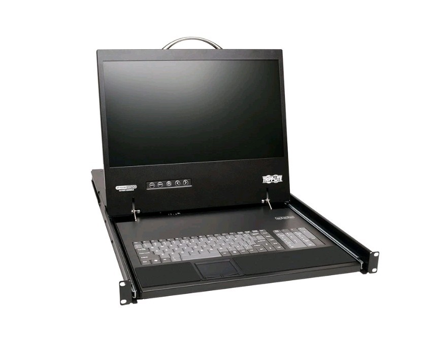 Tripp Lite B070-008-19 8-Port 19" Rackmount KVM Switch w/ Monitor