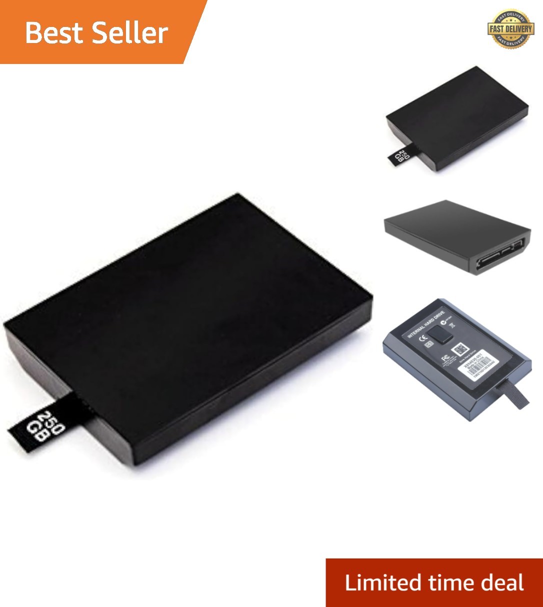 250GB Portable Hard Drive for Xbox 360 Slim - Expand Your Gaming Storage