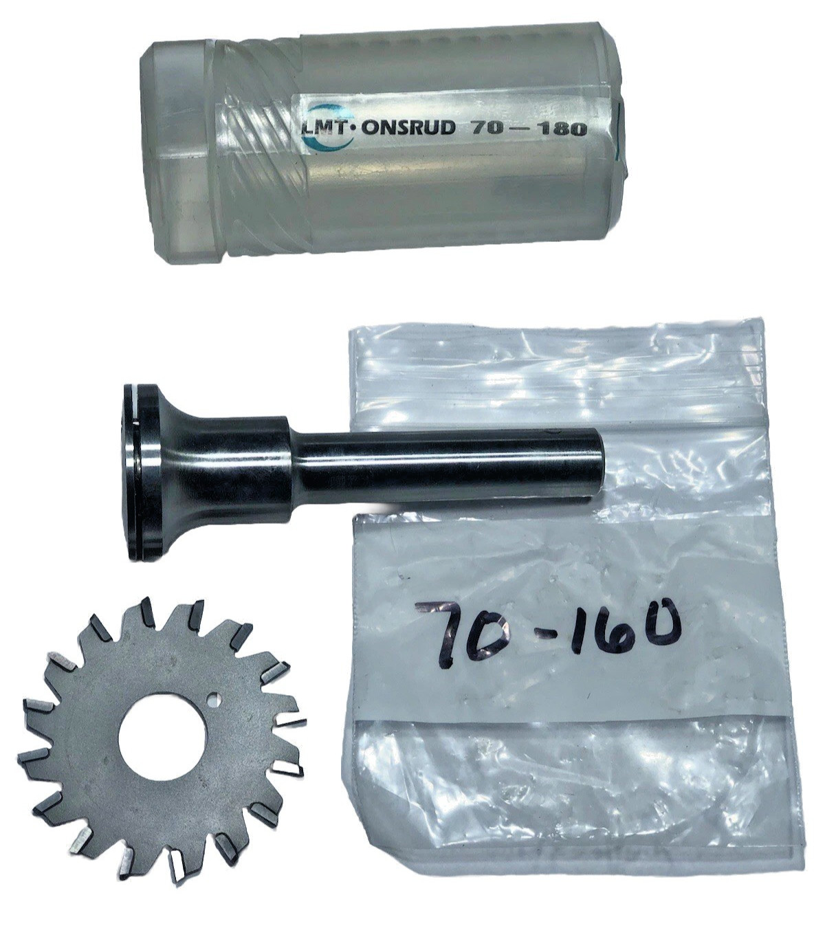 Onsrud 70-180 1/2" CD x 3-1/4"  OAL  And  ONSRUD. 70-160,  2” CD X 0.095” Blade