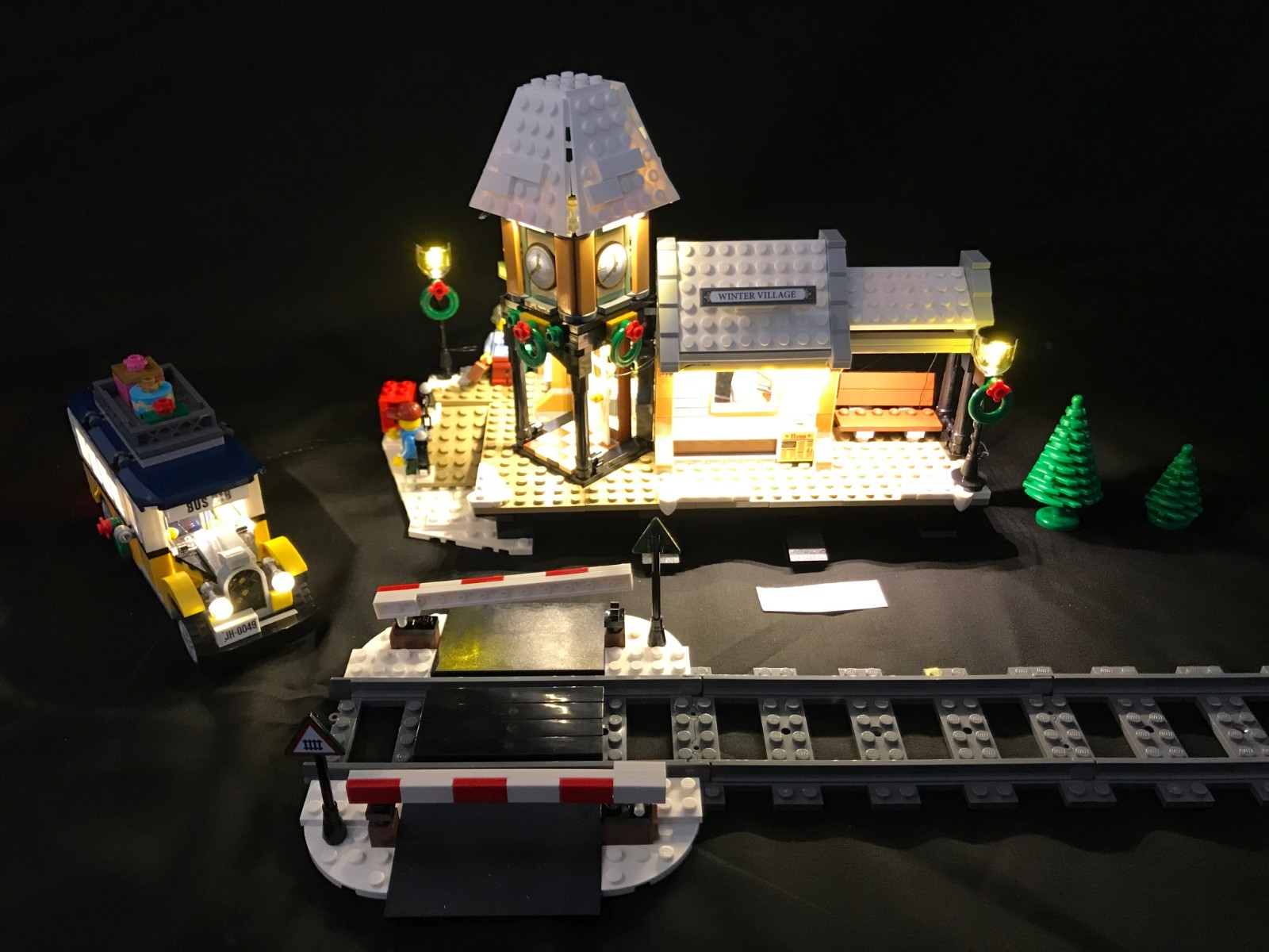 New LED Light Kit for Lego 10259 Winter Village Station USB Powered