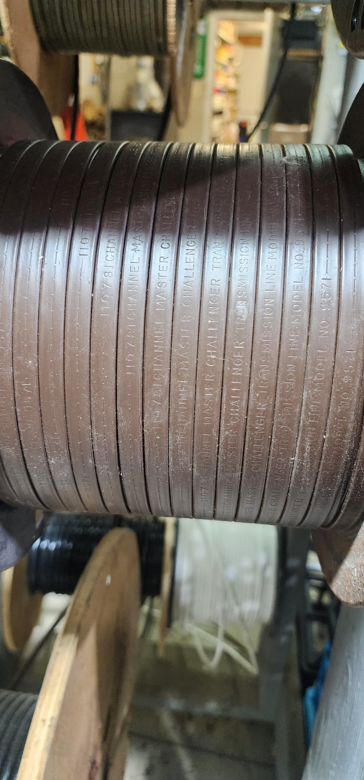 75'Channel Master 9571  300 OHM Twin Lead Wire, 18 AWG  Ham Antennas , Feed Line