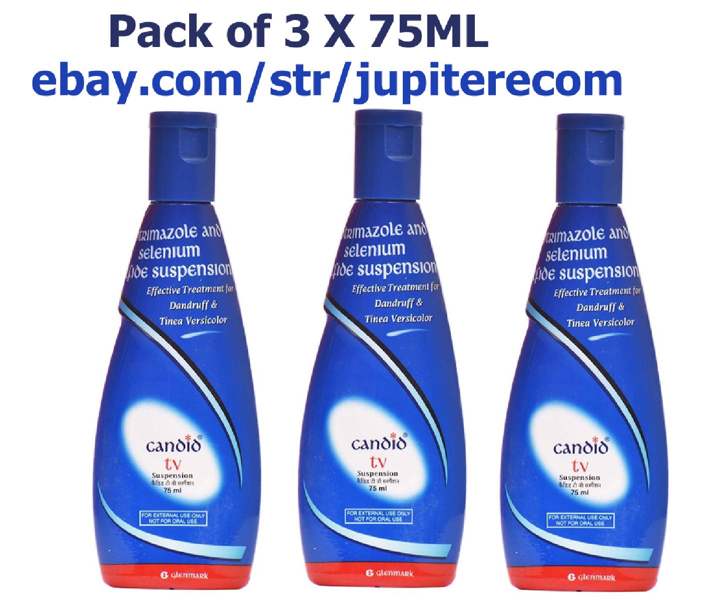 3X Candid TV Suspension Shampoo - 75 ml