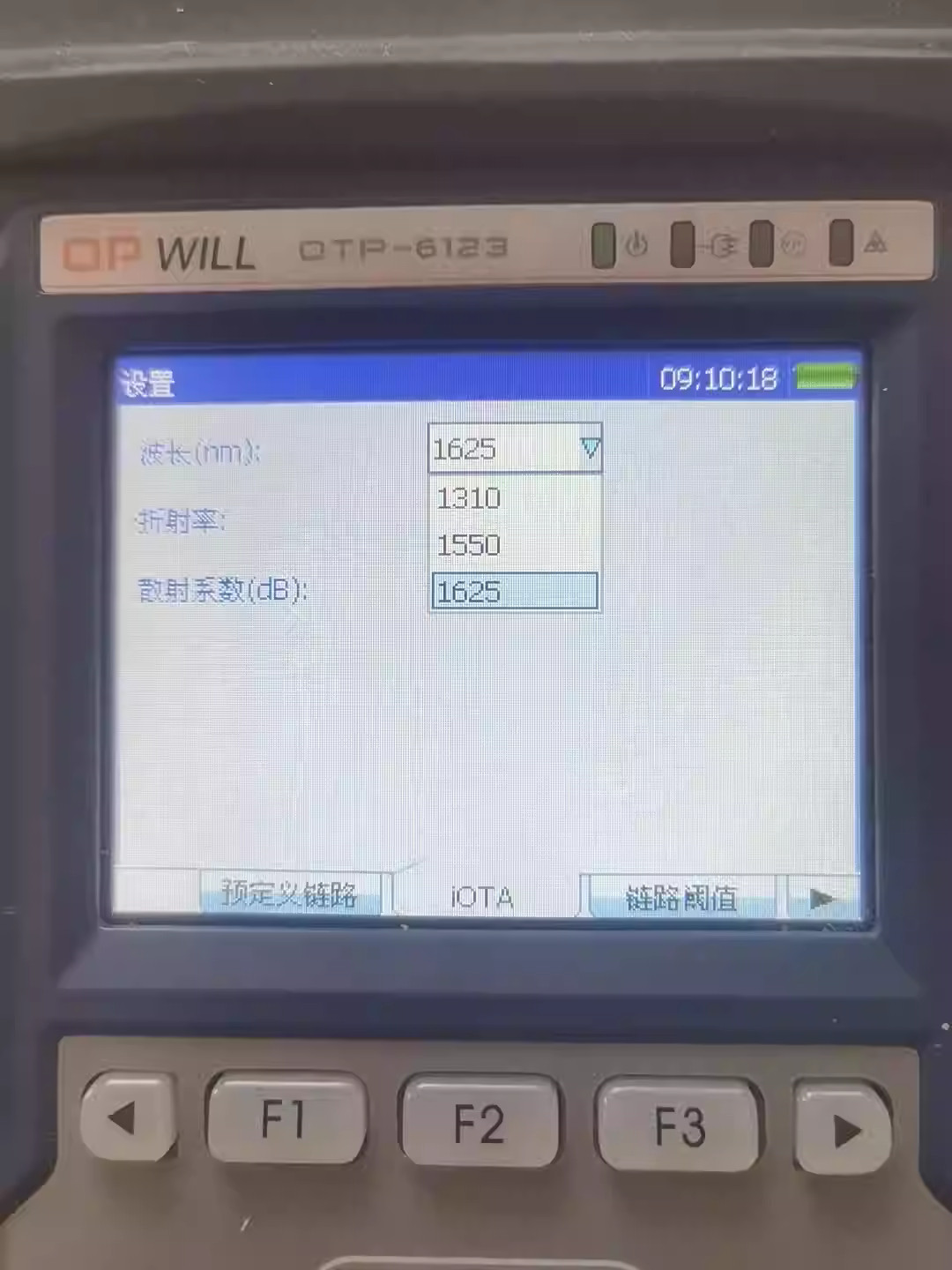 1PCS OP WILL OTP6123P-4OTDR Tester Optical Time Domain Reflector//