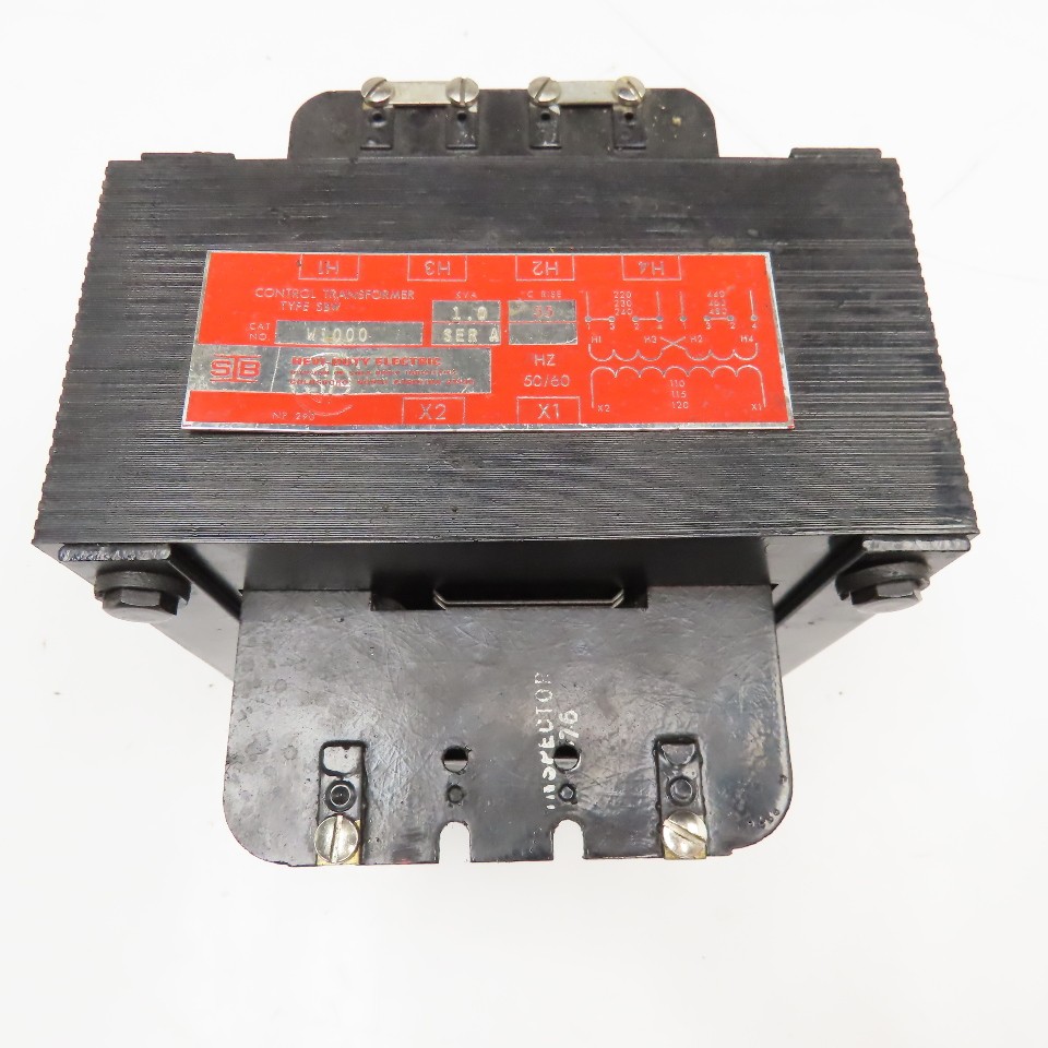 Hevi Duty W1000 220-440/480V Pri 1.0kVa 110/120V Sec 50/60Hz 1Ph Transformer