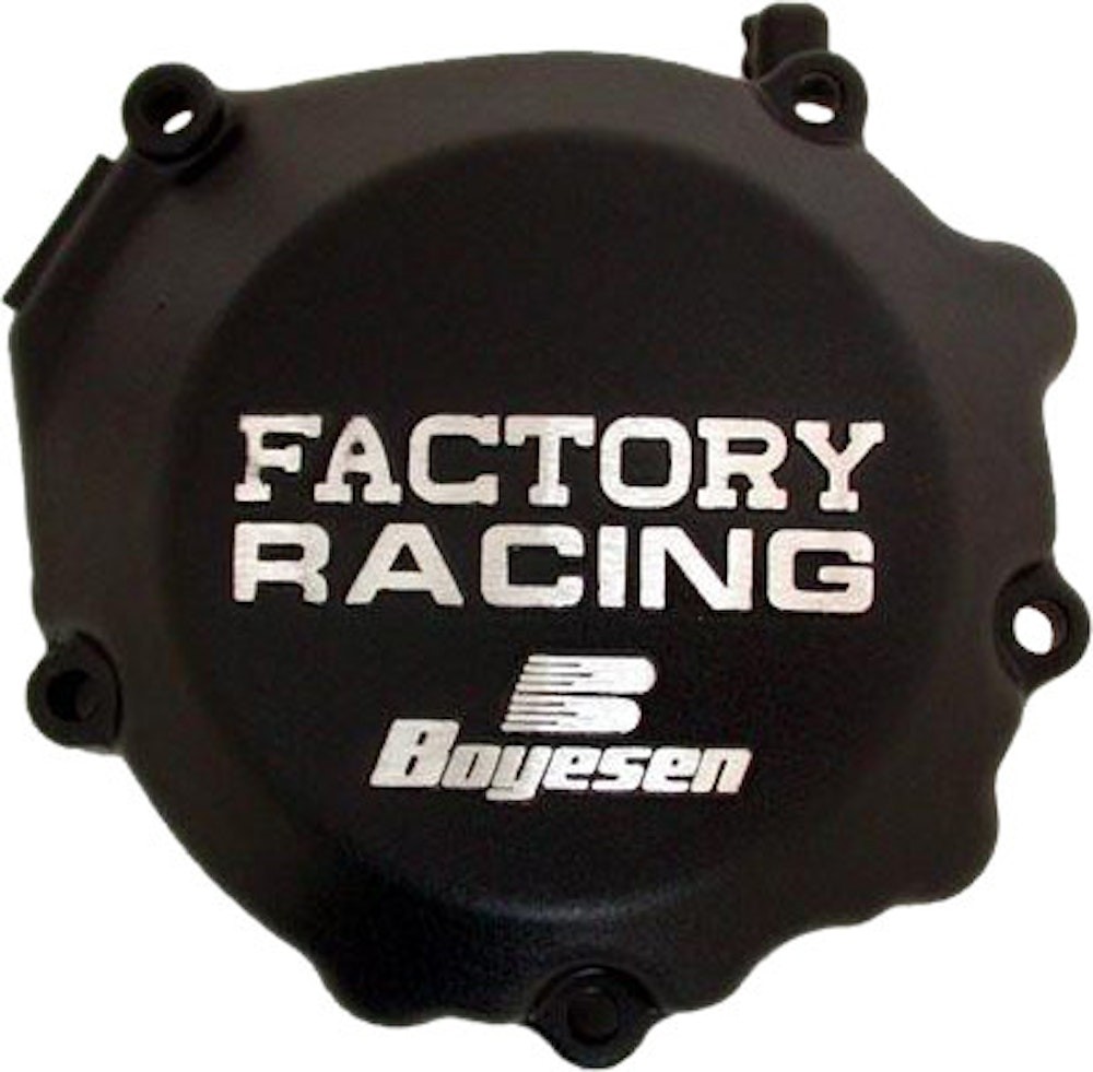 Boyesen Factory Ignition Stator Cover Black Yamaha YZ250 1988-1998 SC-32B