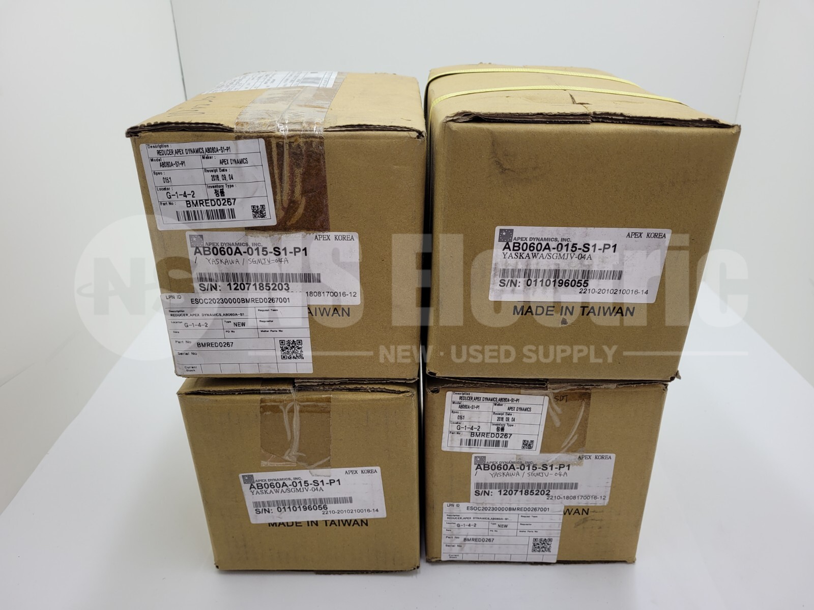 APEX DYNAMICS AB060A-015-S1-P1 YASKAWA/SGMJV-04A