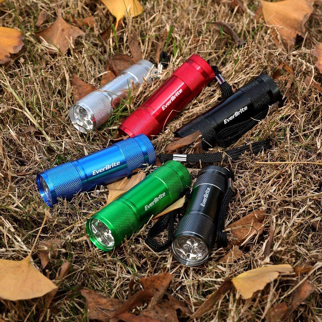 EverBrite 18-Pack Mini LED Flashlight Set-Portable Flashlights 54xAAA Batteries