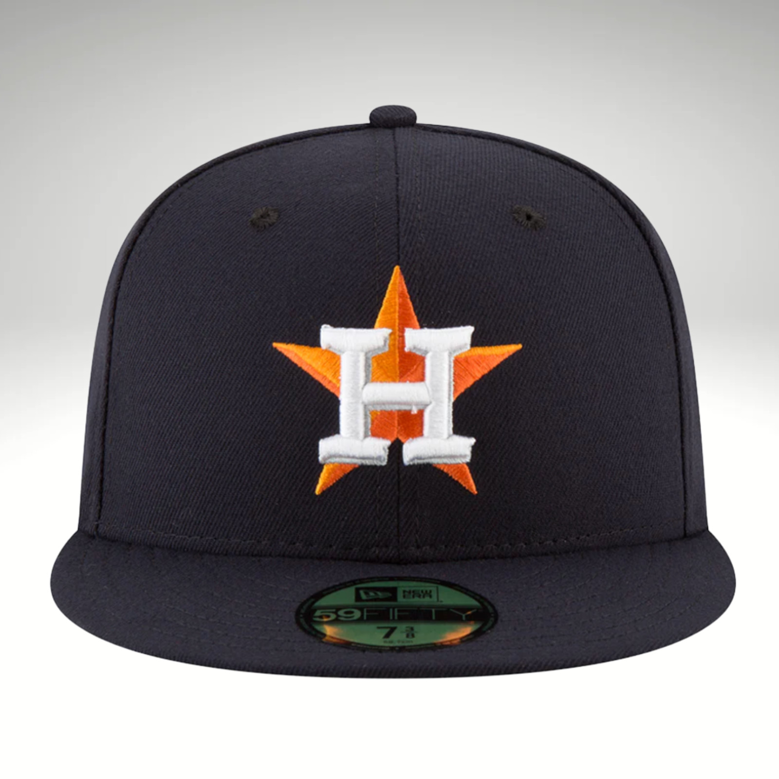 Houston Astros MLB Fitted Hat 59FIFTY New Era Cap Navy HOU 5950