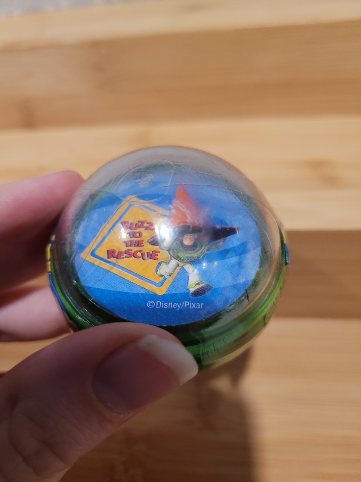 1999 Vintage Toy Story 2 Buzz Lightyear Yo-Yo Clear Ball Toy Sealed NOS