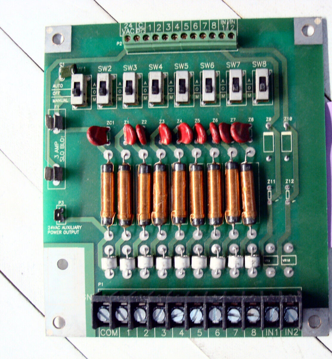 Motorola Irrigation Systems Lightning Board - MLBPCB Rev B (8) Stations