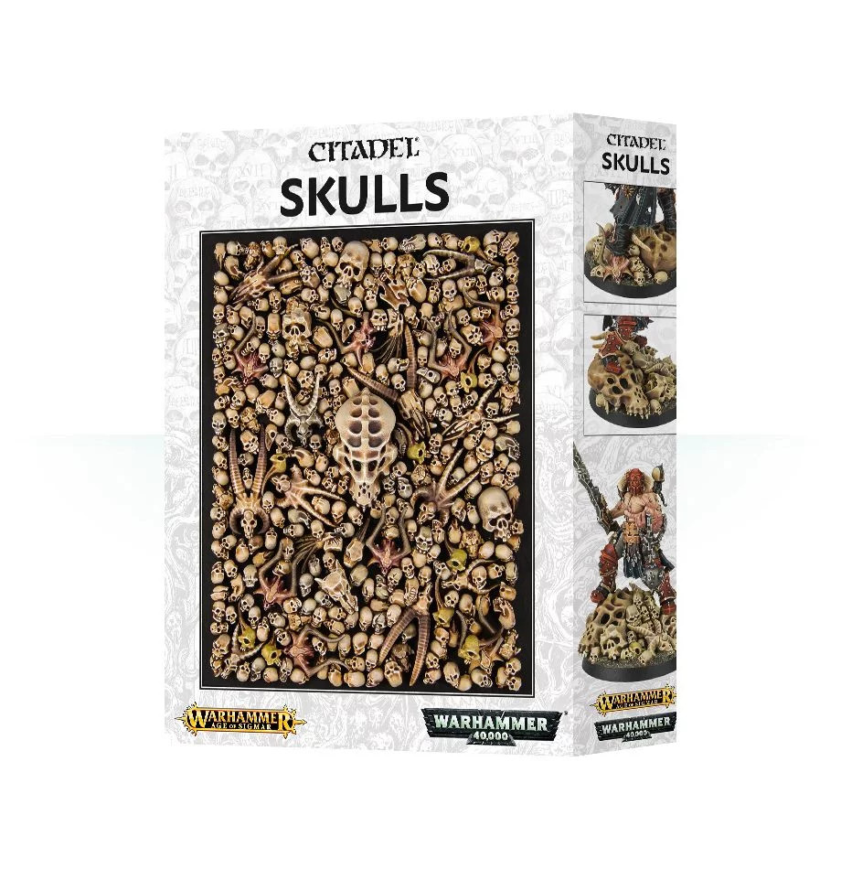 WARHAMMER AGE OF SIGMAR 40,000 40K CITADEL SKULLS FACTORY SEALED NEW 64-29